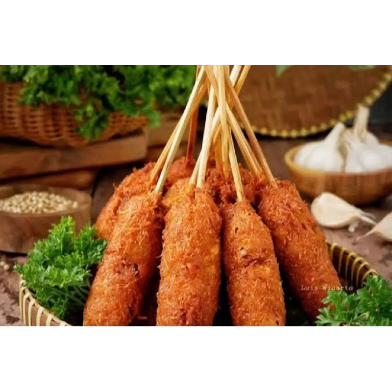 

SATE KELAPA ISI DAGING SAPI 3 TUSUK ENAK