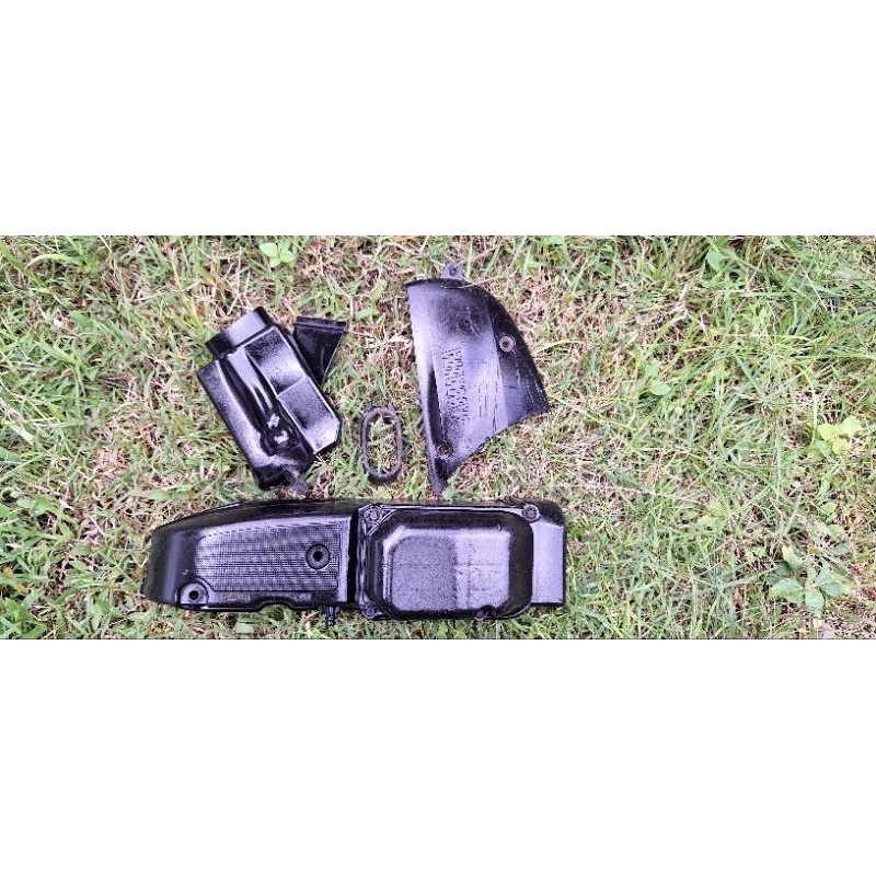 Cover Cvt Set Mio. Full seat Cvt Sporty Mio Smile Ori Cover Atas, Samping, Keongan Leter L.