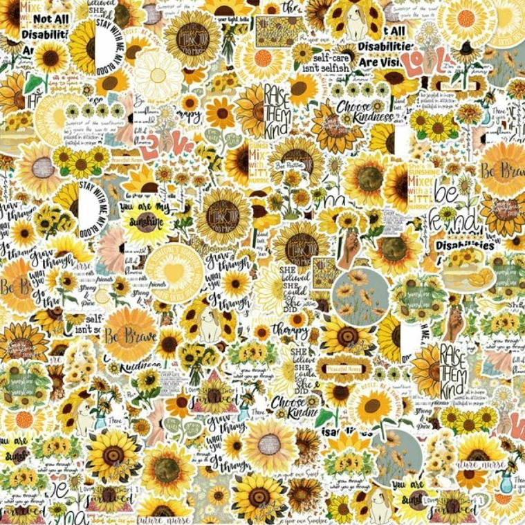 

Stiker Pack Bunga Matahari Aesthetic Stiker Sunflower Stiker High Quality, Stiker Aesthetic Stiker Laptop Stiker Helm Stiker Tumblr Stiker HP, Aksesoris Hp , Anti Air
