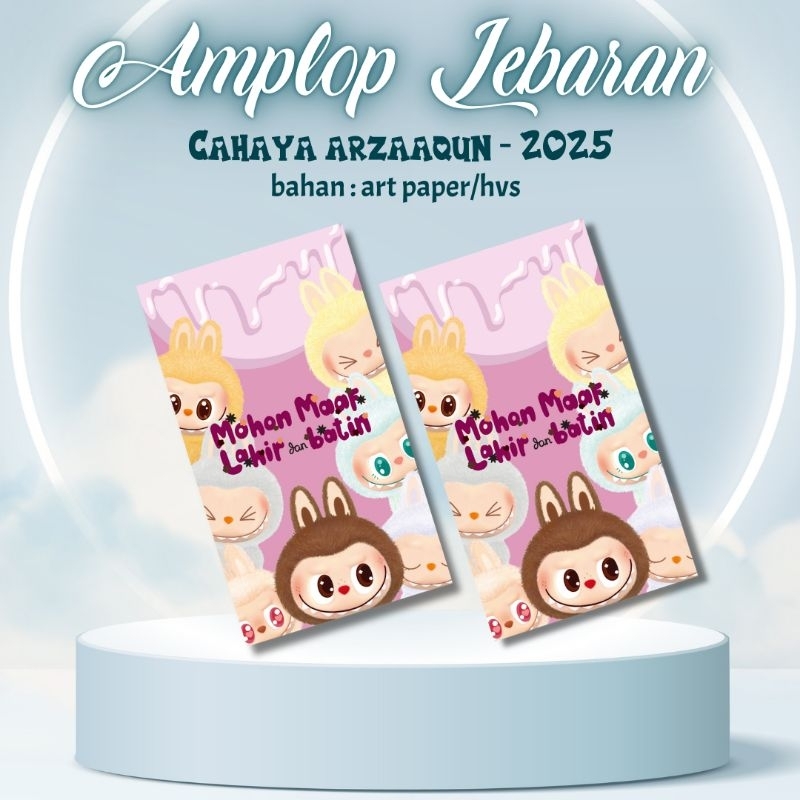 

AMPLOP LEBARAN BISA CUSTOM FOTO/NAMA/AMPLOP LEBARAN KARAKTER/AMPLOP LEBARAN MURAH DAN UNIK/AMPLOP THR