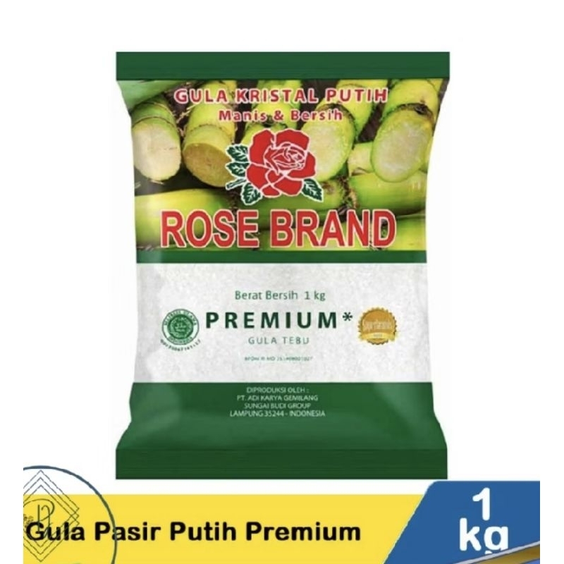 

Gula Pasir Putih Rose Brand 1 kg