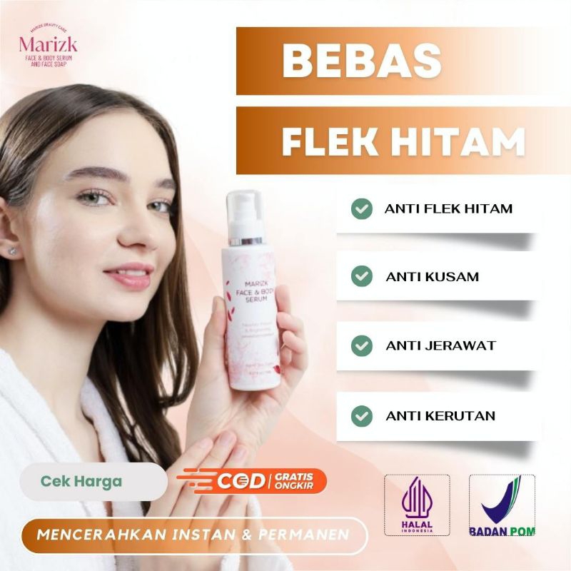MARIZK Skincare Bumil Busui Solusi Kulit Berjerawat Hilangkan Bekas Jerawat Komedo Blackhead Paket S