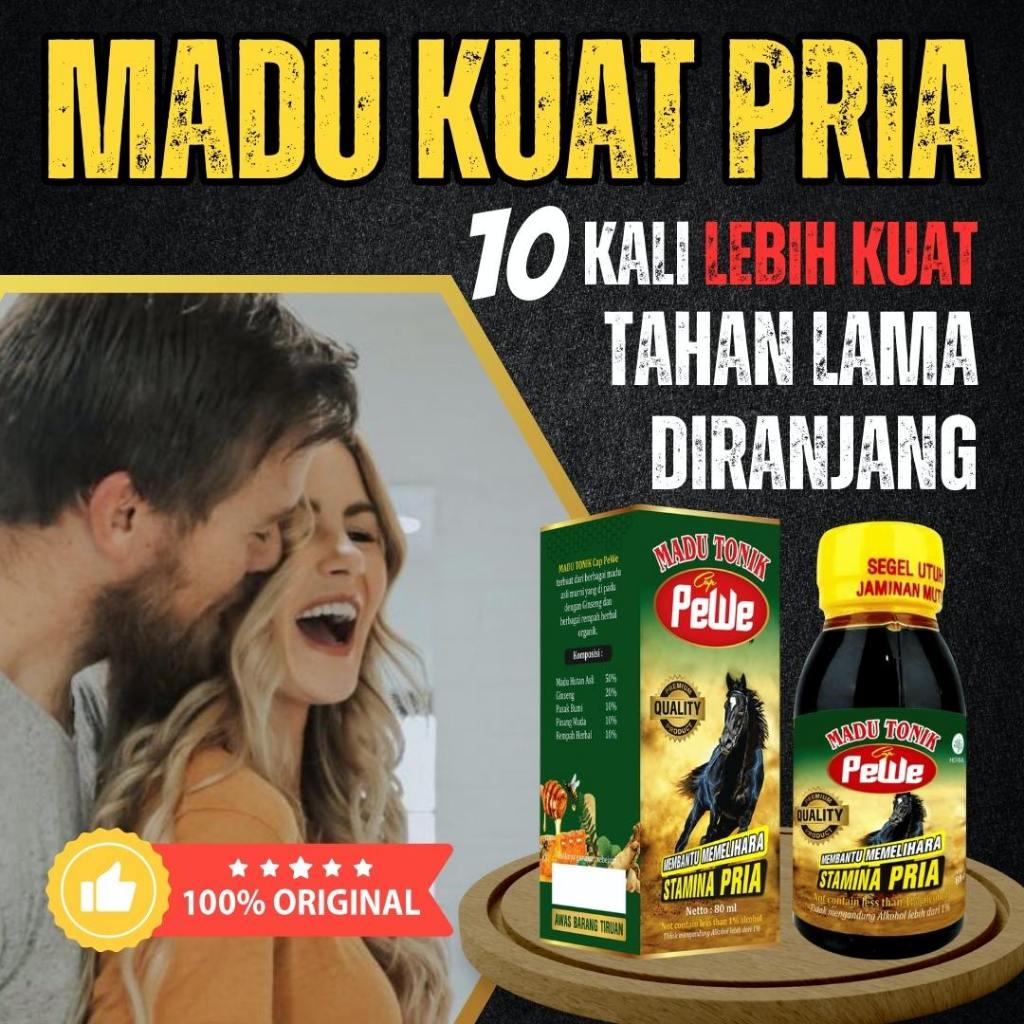 

Madu Pewe Original Madukuat Asli Kuat Stamina Pria Tahan Lama Perkasa Di Ranjang Terlaris Viral