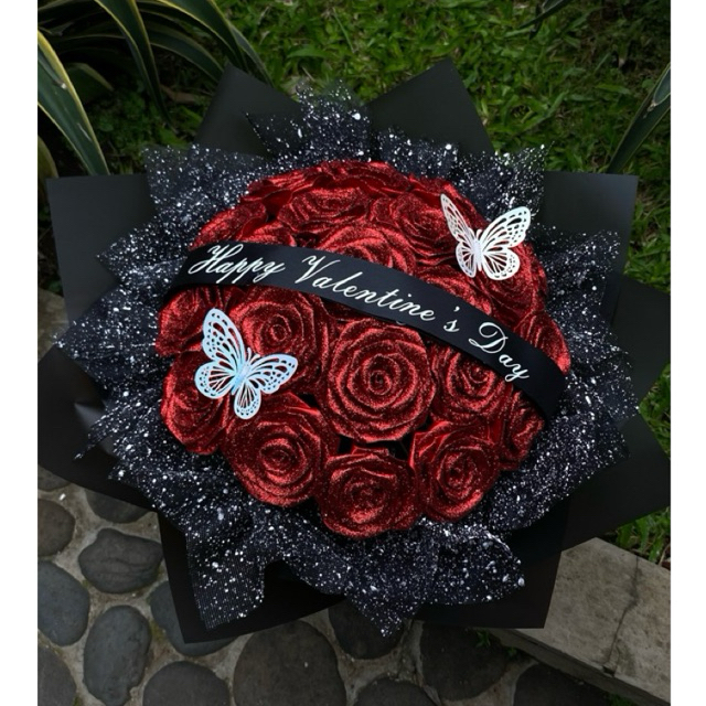 

Buket Pita Satin Buket Valentine