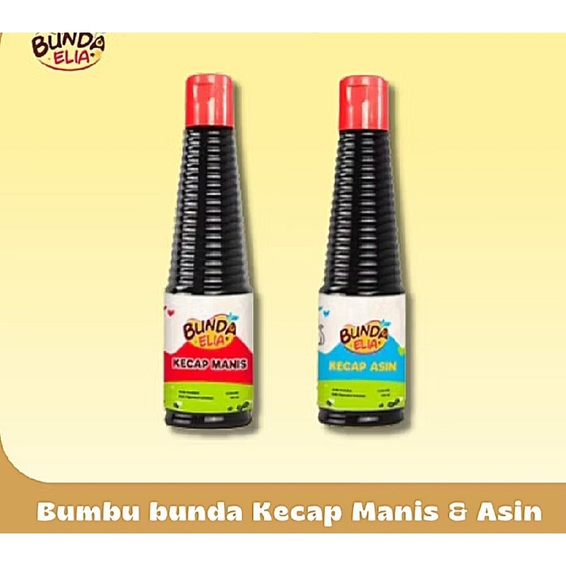 

Bumbu Bunda Elia Kecap Manis/Asin