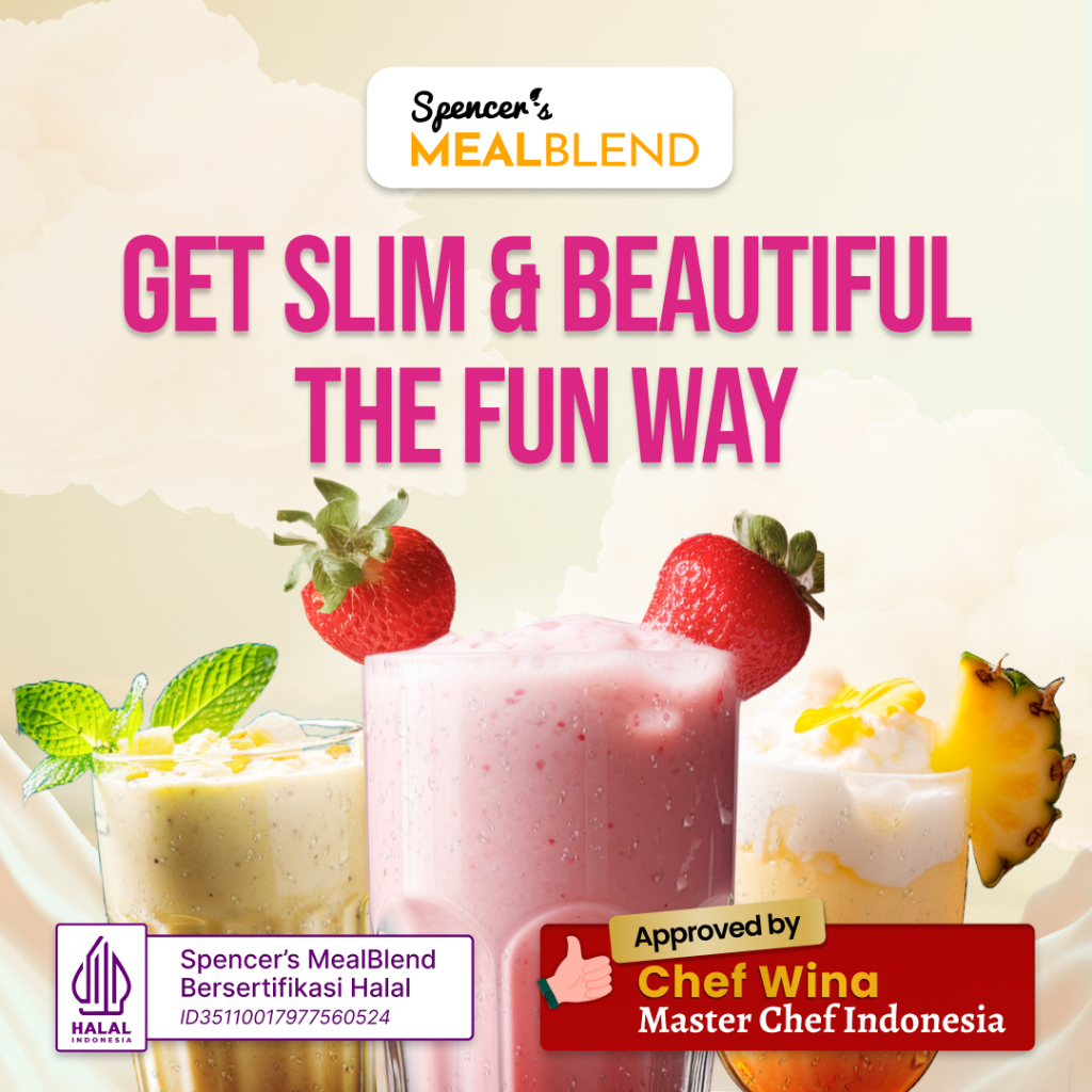 

[SACHET] - SPENCER'S MEALBLEND - MEAL REPLACEMENT - SOLUSI LANGSING SEHAT