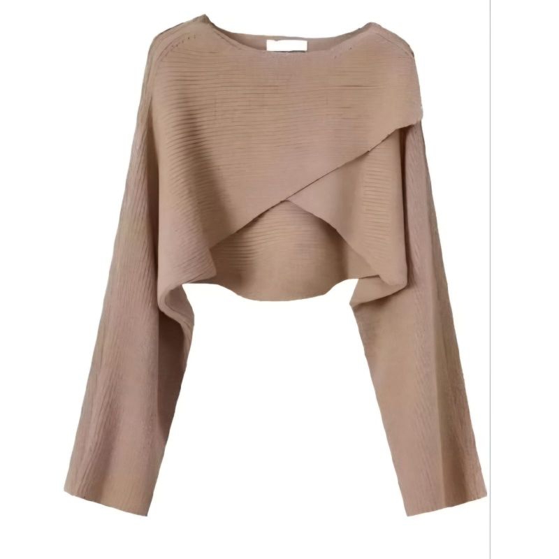 Francoise Croope Rajut (COD) / Blus / Blus Rajut / Blus Rajut Wanita / Blus Rajut Wanita Korean Styl