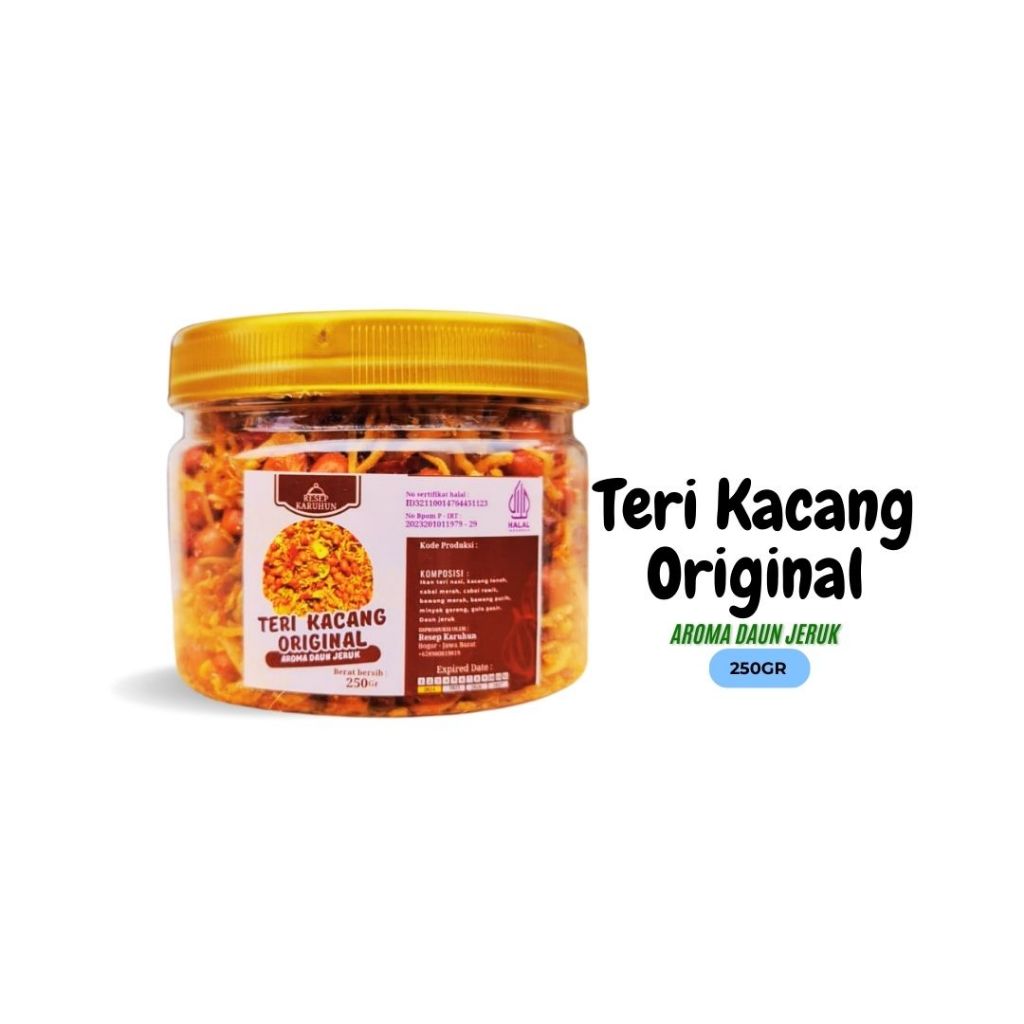 

Promo 7.7 Teri kacang bawang original rasa gurih asinya bikin nagih campur rempah rempah rasanya