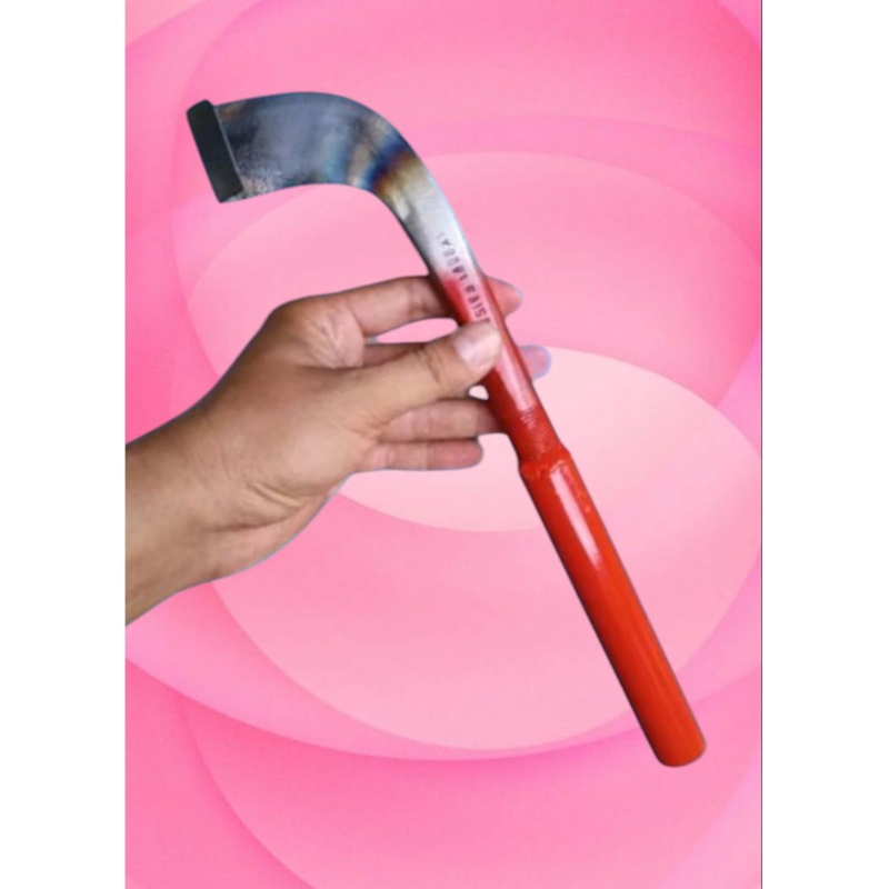 Pisau Sadap karet Mata Lebar Baja Baut Dompeng / Pisau Deres