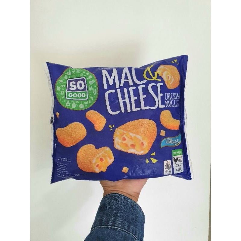 

So Good Nugget Mac & Cheese 400gr/Chicken Nugget/Frozen Food