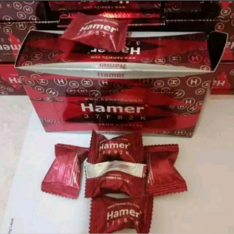 

Outlet Permen Ginseng Coffee 30 Pcs Hamm"er Herbal