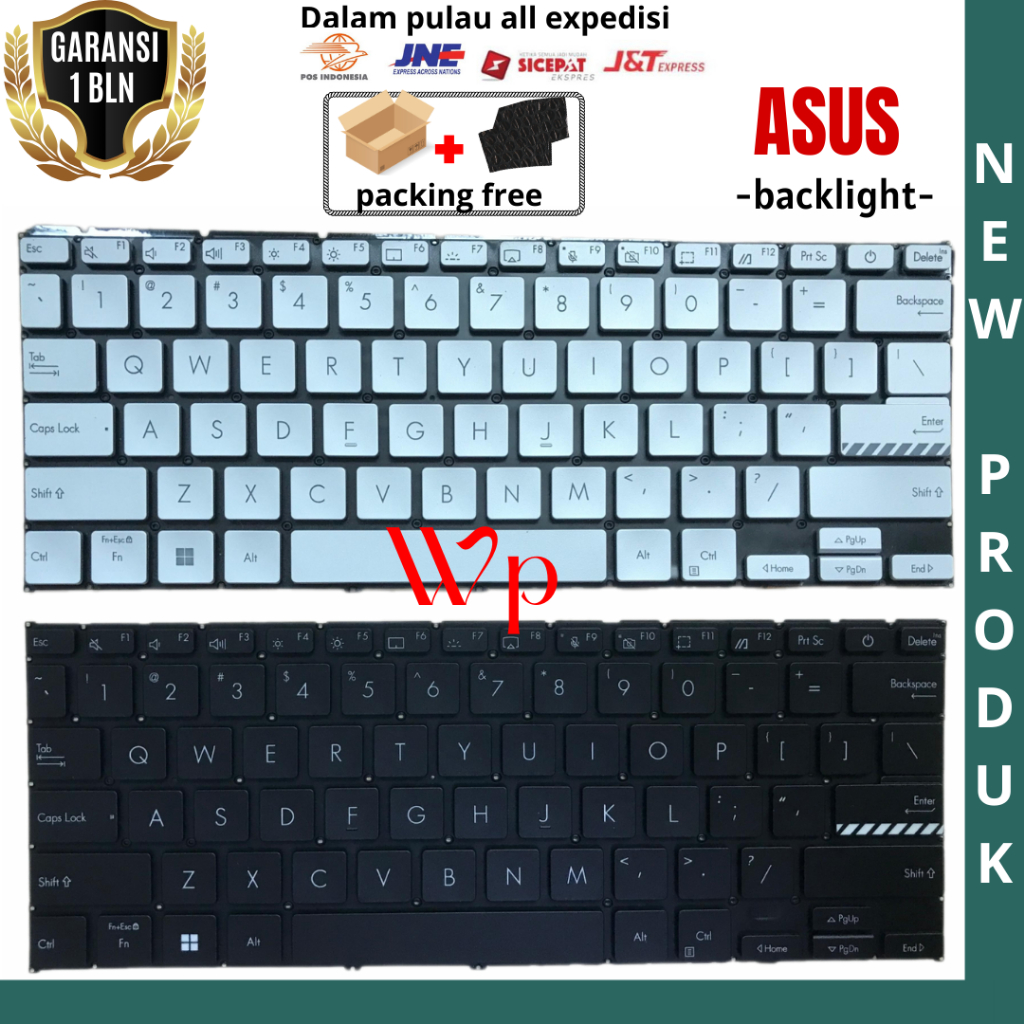 Keyboard Laptop Asus Keybord A1402ZA X1402ZA A1402S Vivobook 14x M1403 M1403q M1403qa M1404fa M1404q