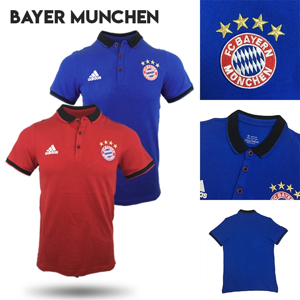 KAOS POLO KERAH LENGAN PENDEK MUNCHEN IMPORT GRADE ORI