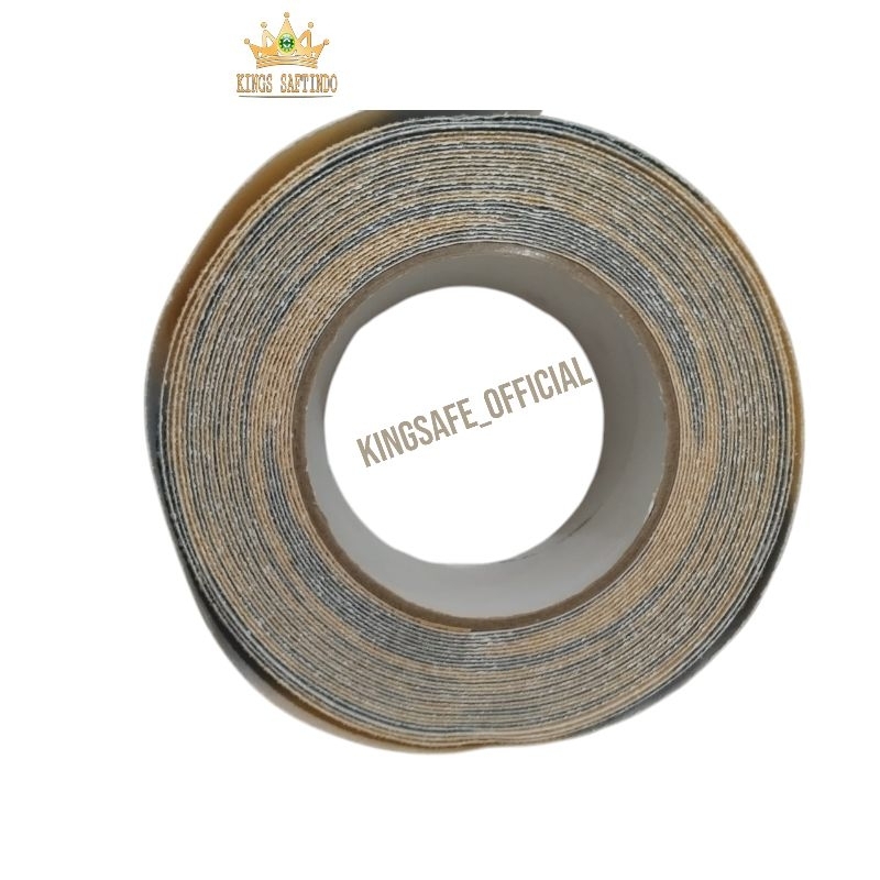 Lakban anti licin hitam kuning (5cm x 5mtr)