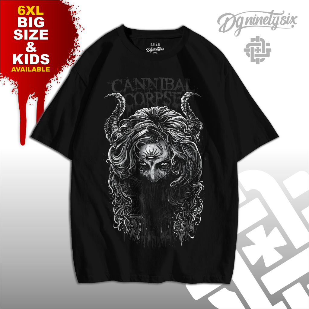 Kaos Band Cannibal Corpse / kaos Cannibal Corpse / tshirt Cannibal Corpse / tshirt band vintage / ts