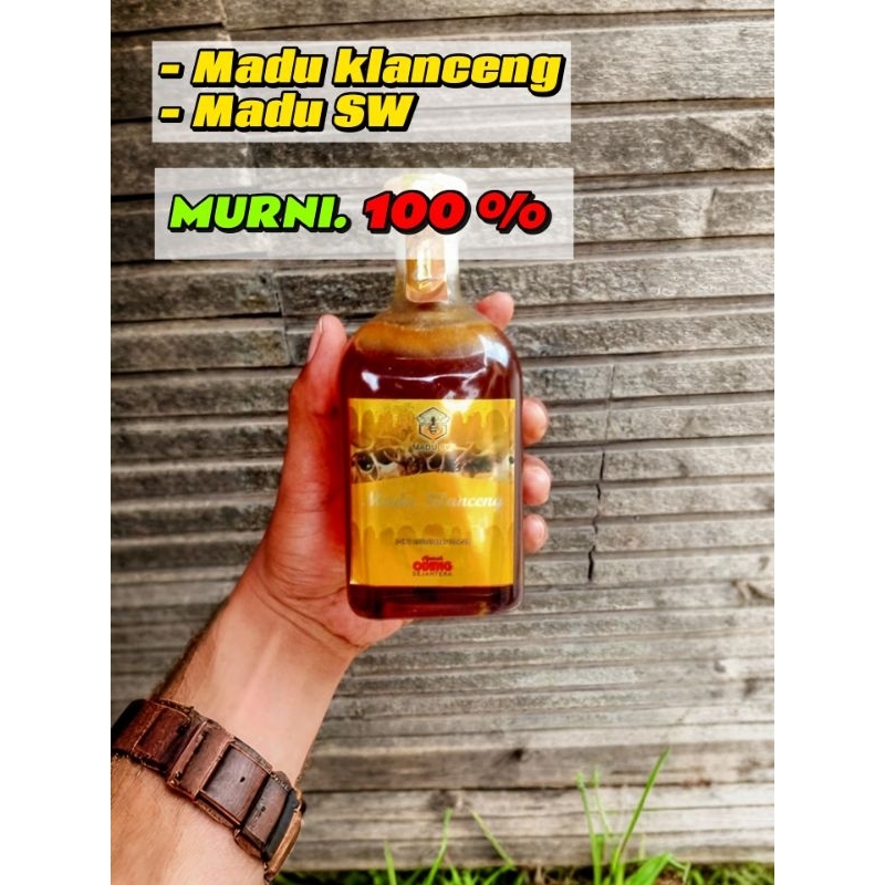 

Madu Klanceng Murni 100% trigona