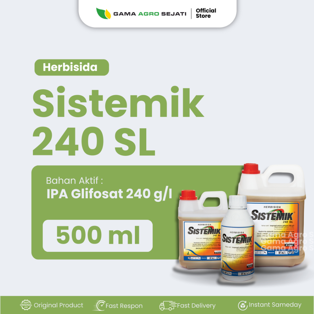 Herbisida Sistemik 240 SL 500 ml