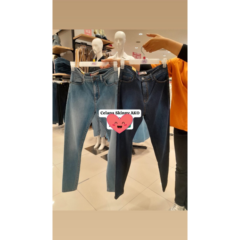 Ako celana jeans wanita original