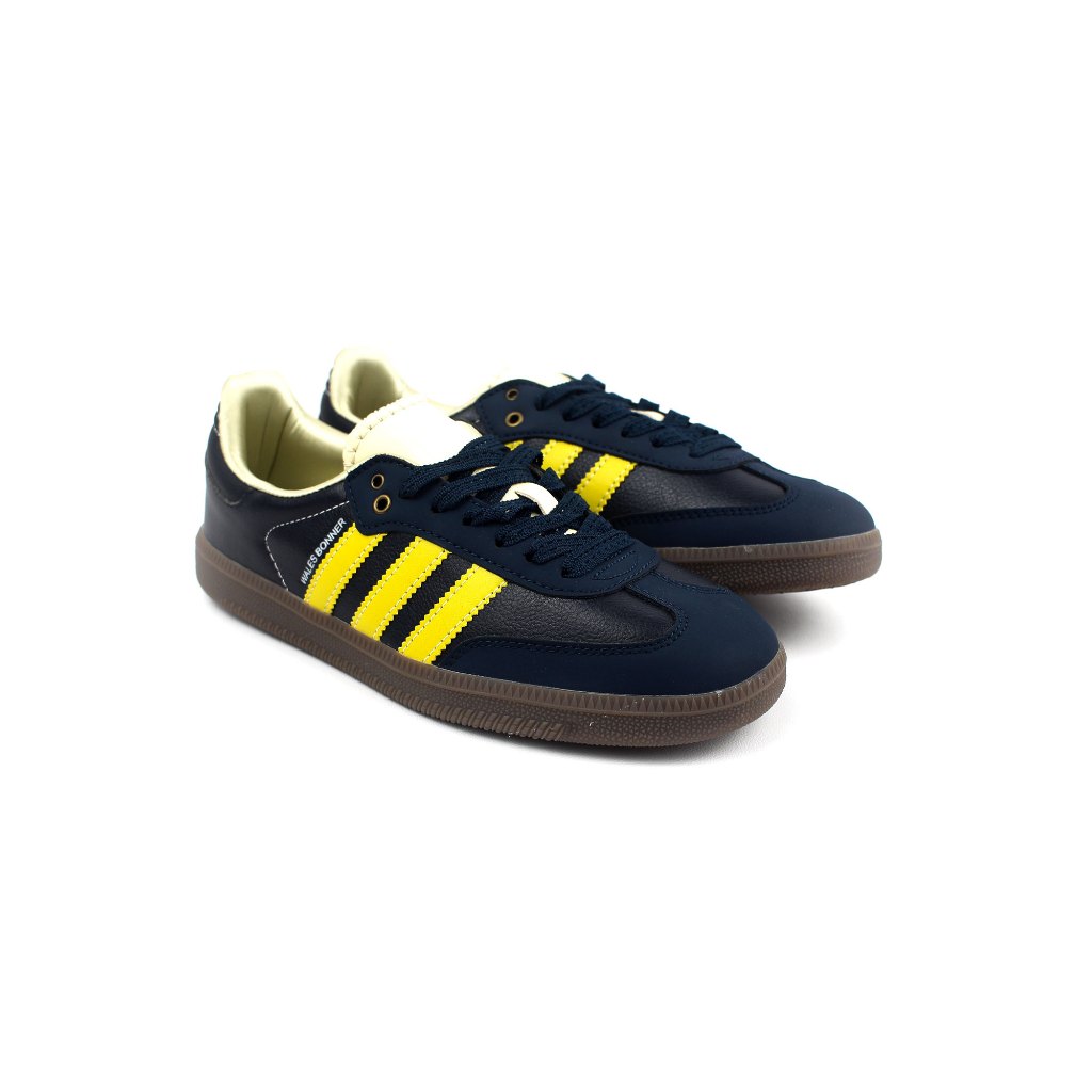 Adidas Samba Wales Bonner Collegiate Navy Cream White Yellow