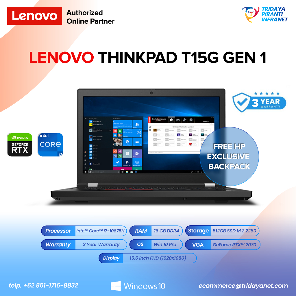 LENOVO THINKPAD T15G GEN 1