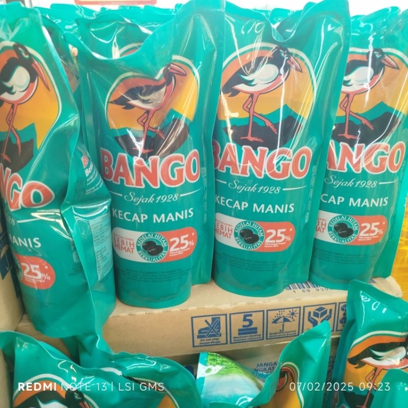 

Kecap Bango 950gr (720Ml) Pouch Besar