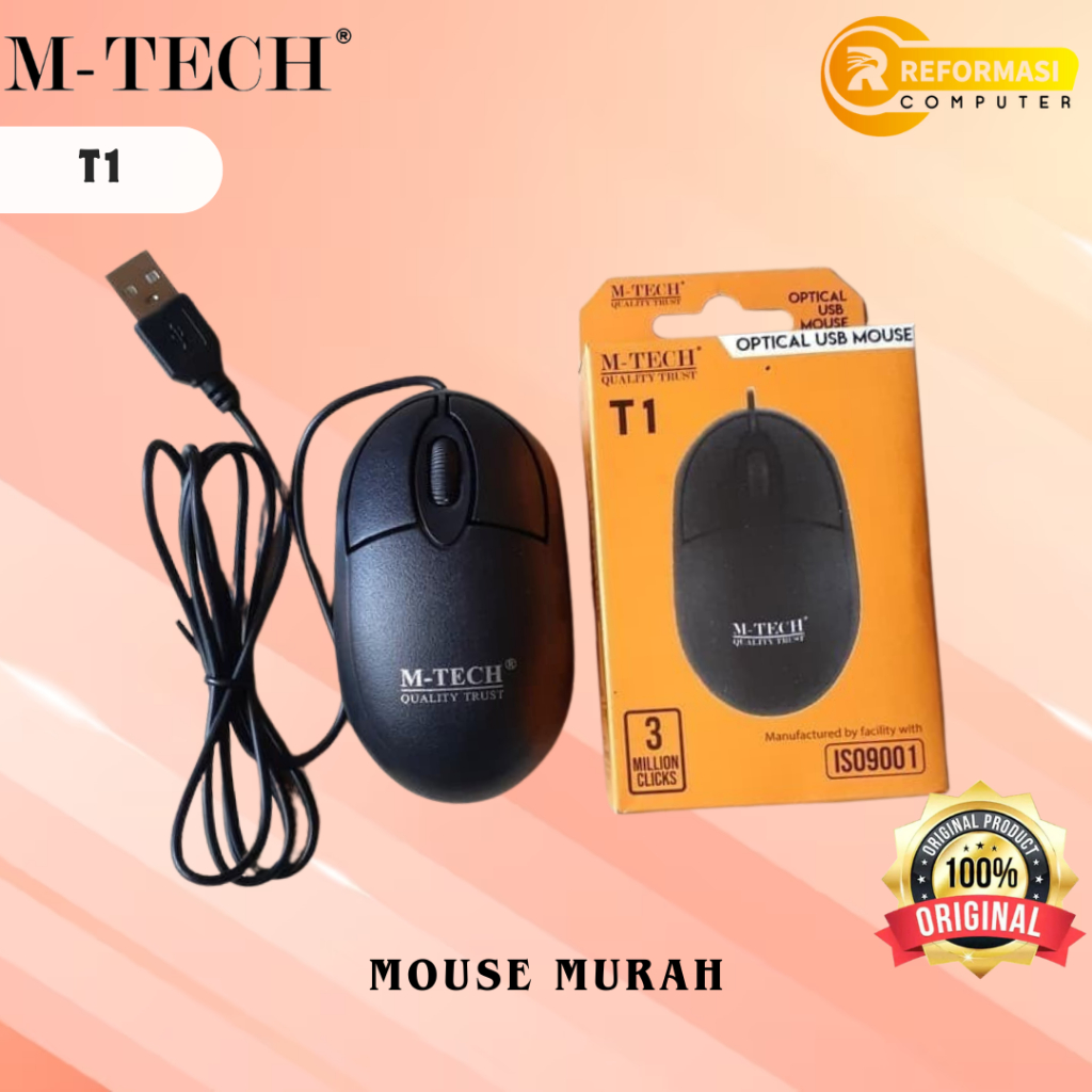 M-TECH MOUSE USB MTECH (STANDARD) / MOUSE MURAH M-TECH