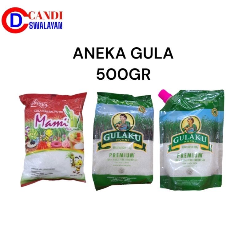 

Gula Kemasan Ekonomis 500gr | 300gr