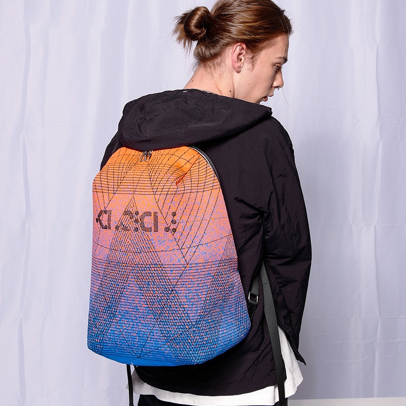 Tas Ransel Kain Tenun Premium Anti Maling Desain Sporty Cocok untuk Pria & Wanita-AB607