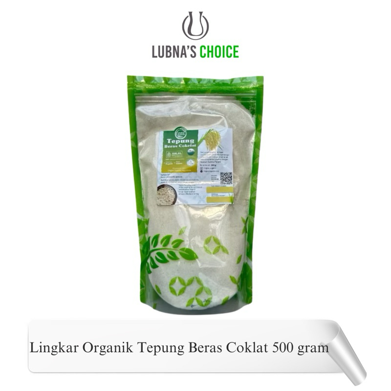 

Lingkar Organik - Tepung Beras Coklat 500 gram