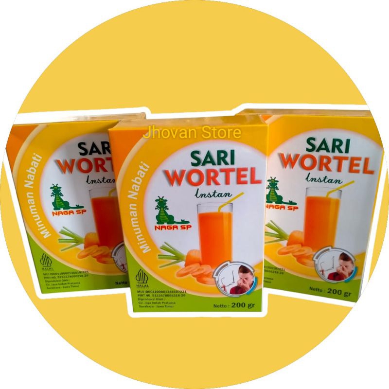 

SARI WORTEL instan 200gr ~ minuman instan mengandung sari wortel untuk kesehatan mata.
