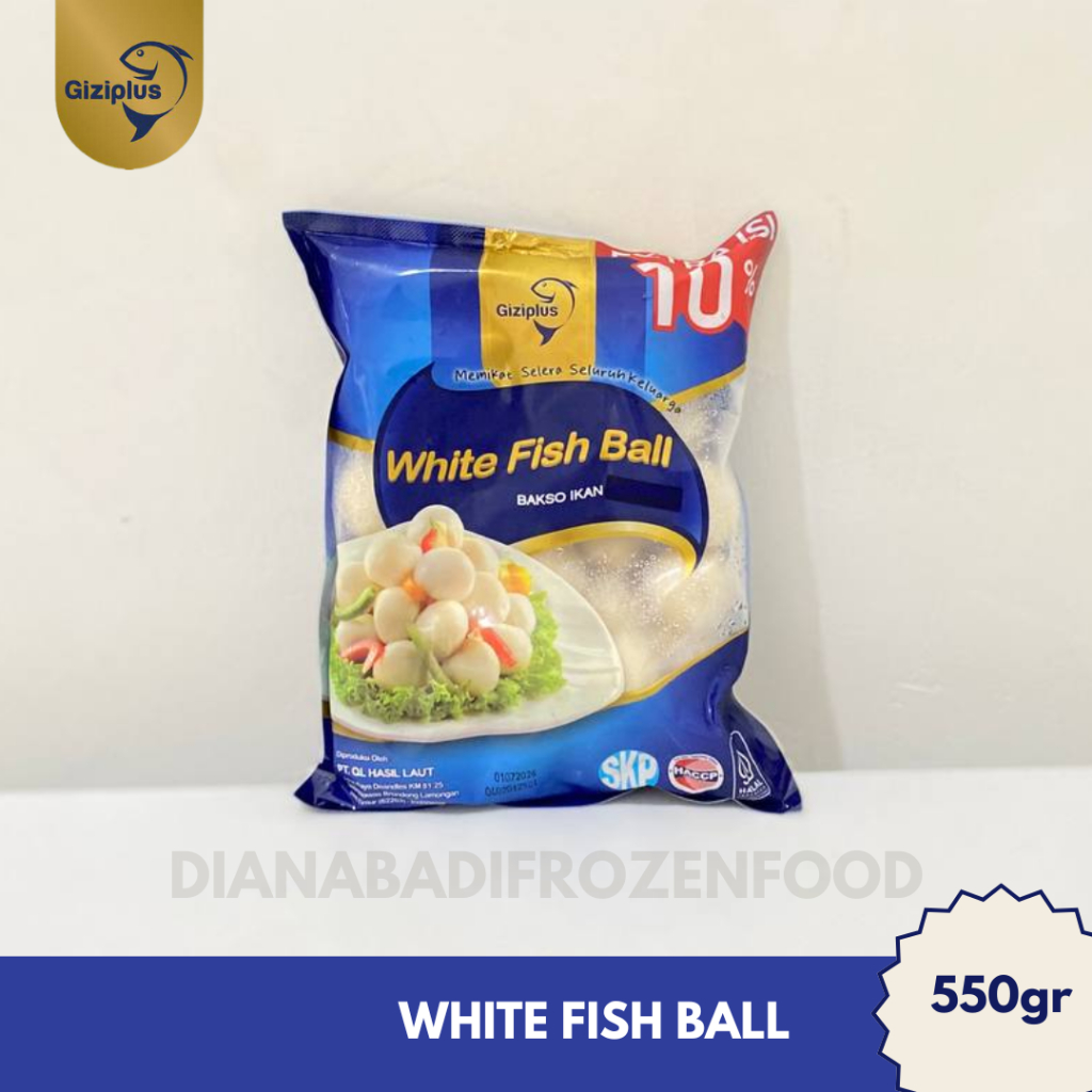 

GIZI PLUS Bakso Ikan 550gr
