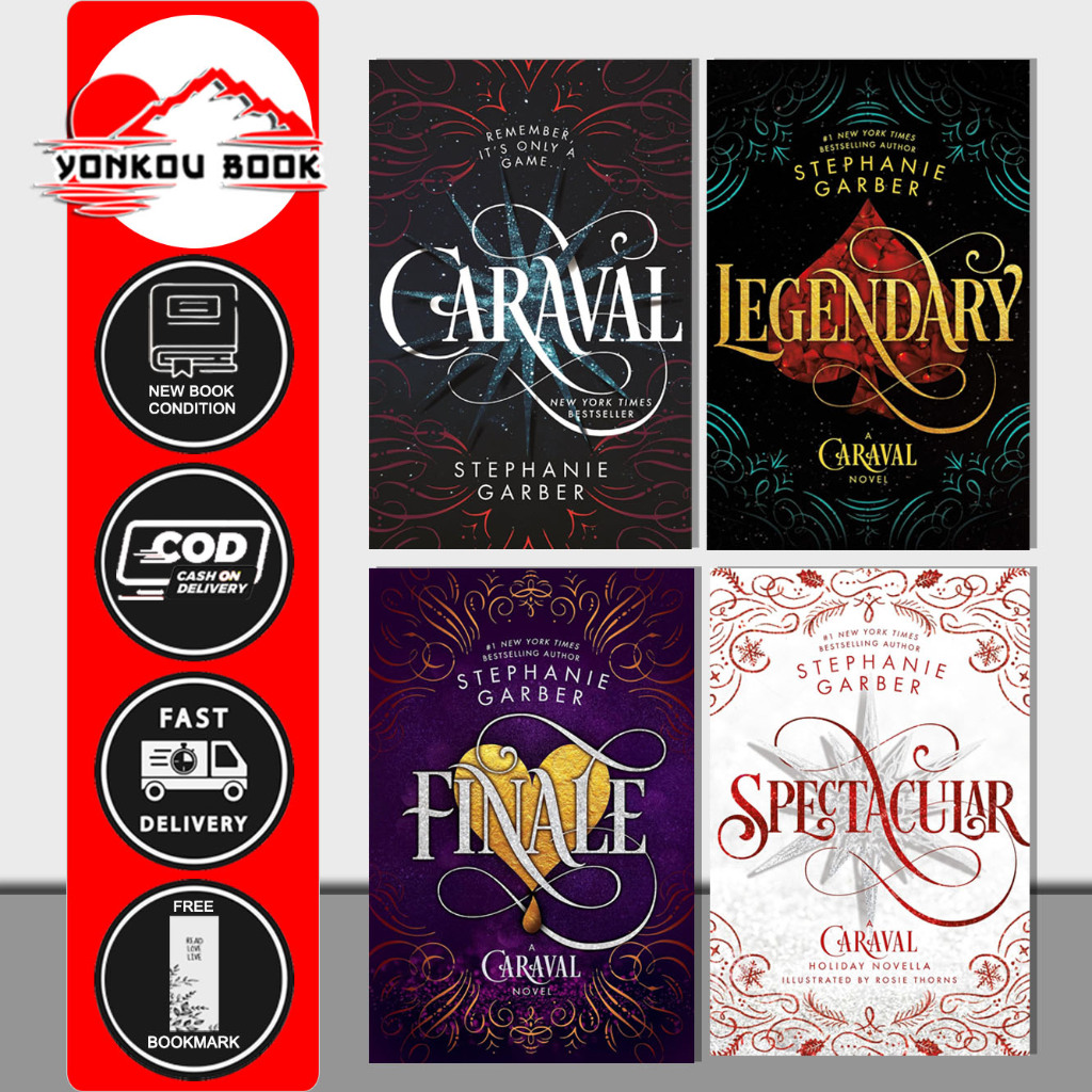 A Caraval Novel 4 book series ( Caraval - Legendary - Finale - Spectacula ) by Stephanie Garber