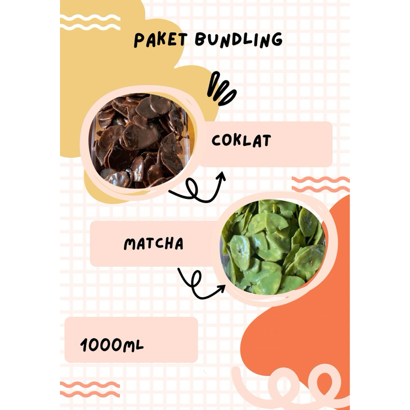 

KERIPIK PISANG LUMER PAKET HEMAT Berat 1000ml
