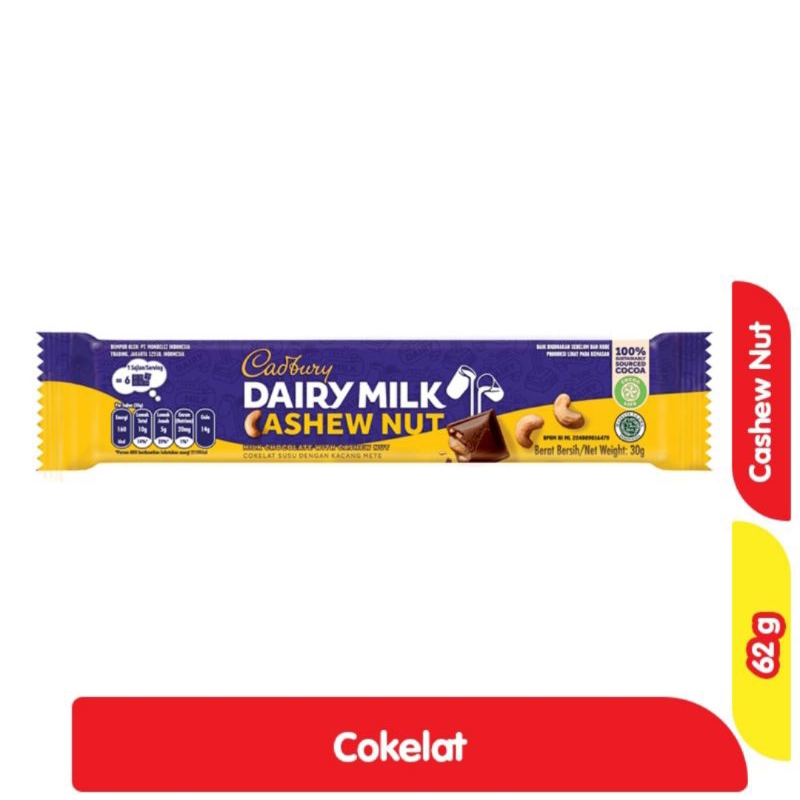 

COKLAT CADBURY 62G