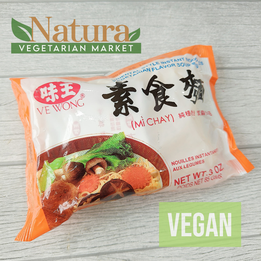 

Mie Instan Ve Wong Mi Chay 1 bungkus Vegetarian Vegan Instan Soup Noodle