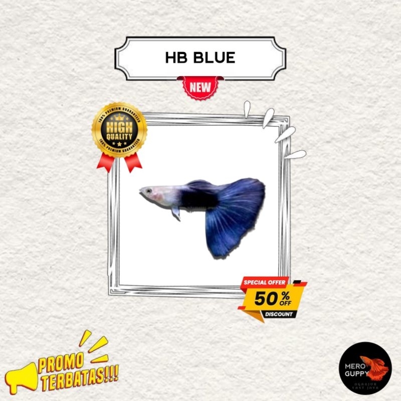 

STICKER UNIK HALF BLACK BLUE