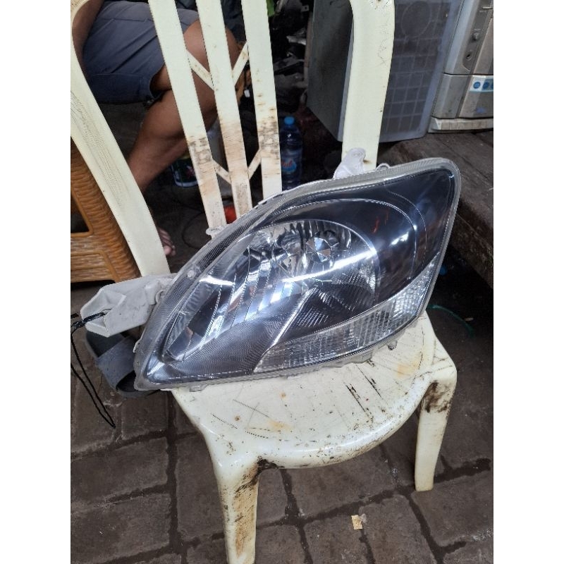 headlamp vios gen 2 HID black crome ORIGINAL