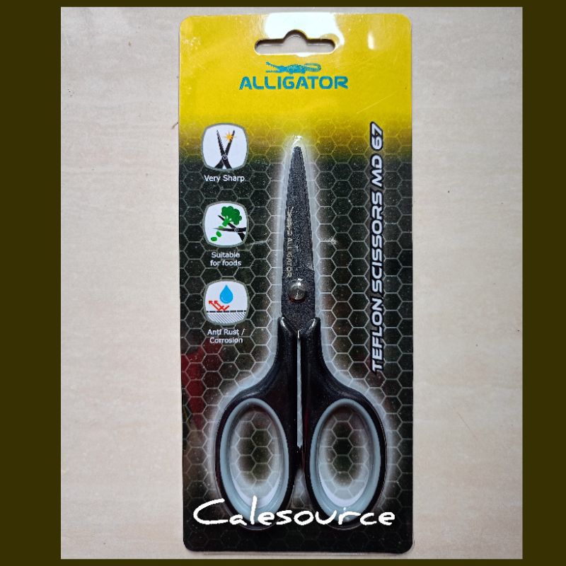 

Original Alligator Teflon Scissors MD 67 gunting teflon