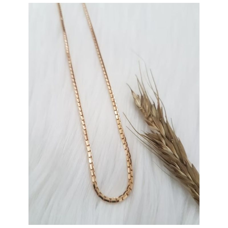 Kalung emas asli Model Itali kadar 9K / 420