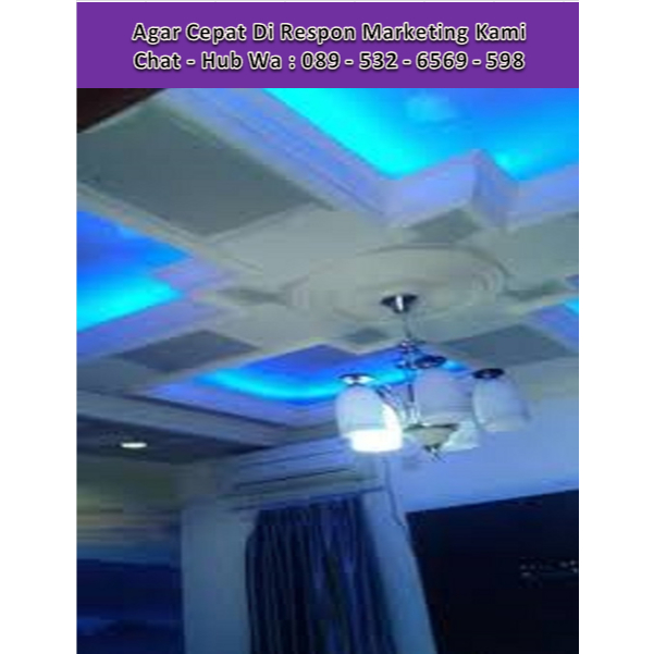 PLAFON GYPSUM TERPASANG + PVC + KUSEN ALUMUNIUM + SEKAT + PARTISI + PINTU ALUMUNIUM + PINTU KACA + J