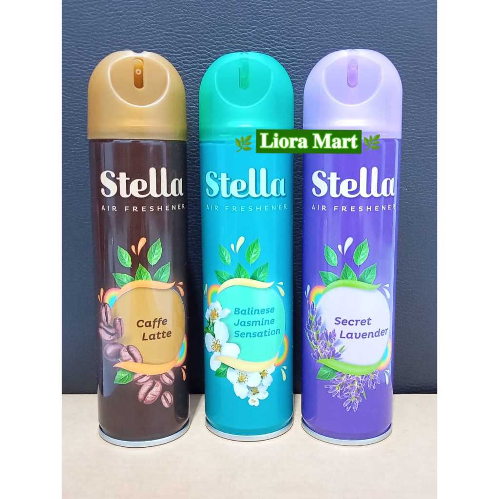 STELLA SPRAY 175ML air freshener aerosol 200ml / pewangi pengharum ruangan stela