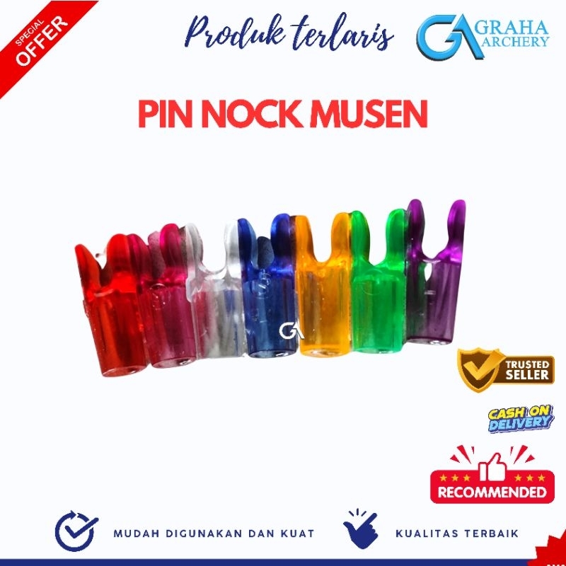 PIN NOCK ANAK PANAH CARBON MUSEN