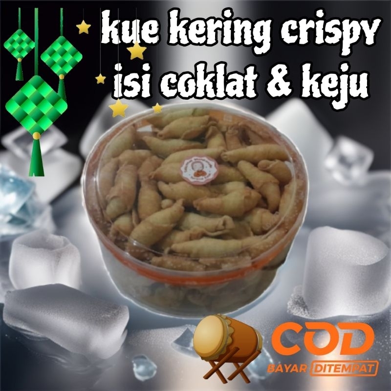 

kue kering isi coklat,kacang ijo 500gram