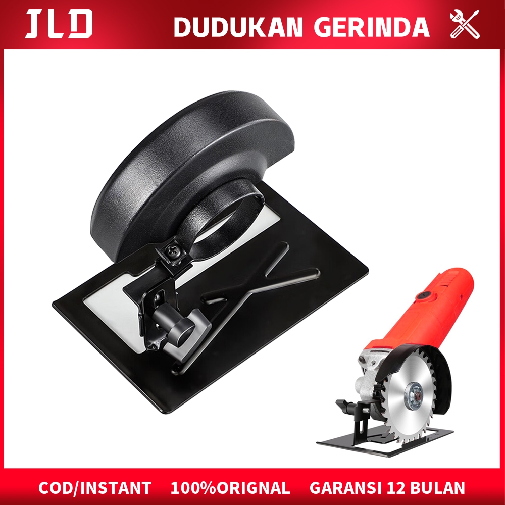 JLD Adaptor Gerinda ke Circular Saw Dudukan Gerinda Bracket Tangan Circular Saw Stand Holder