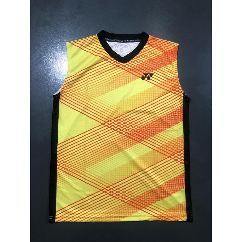Rustic Jersey Badminton Tanpa Lengan/ Unisex (Bisa Custom Nama)