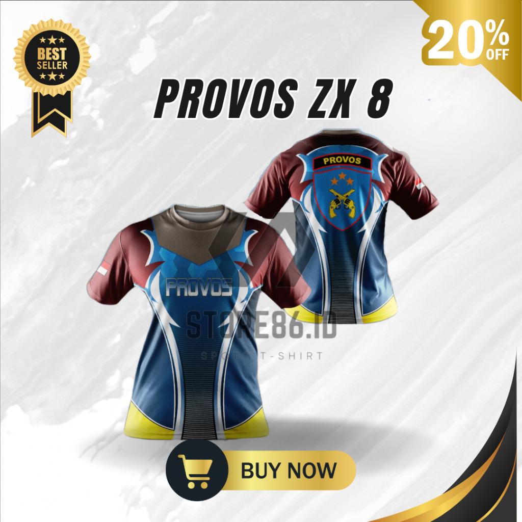 JERSEY PROVOS 0020 FULLPRINT SUBLIME / KAOS PROVOS DRIFIT / JERSEY PROVOS / FULL PRINTING