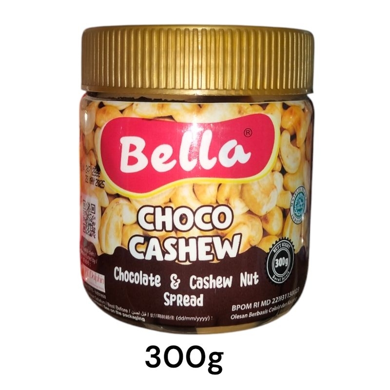 

bella choco cashew selai coklat 300g