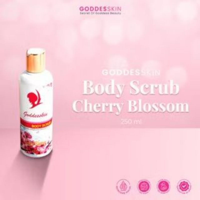 GODDESSKIN Body Scrub Cherry Blossom
