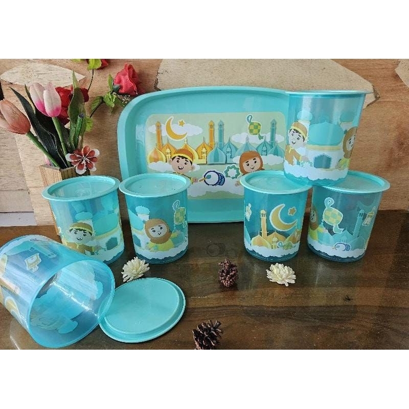 TOPLES CALISTA/ SET NAMPAN 6 PCS, BAHAN TEBAL DAN SUPER MURAH