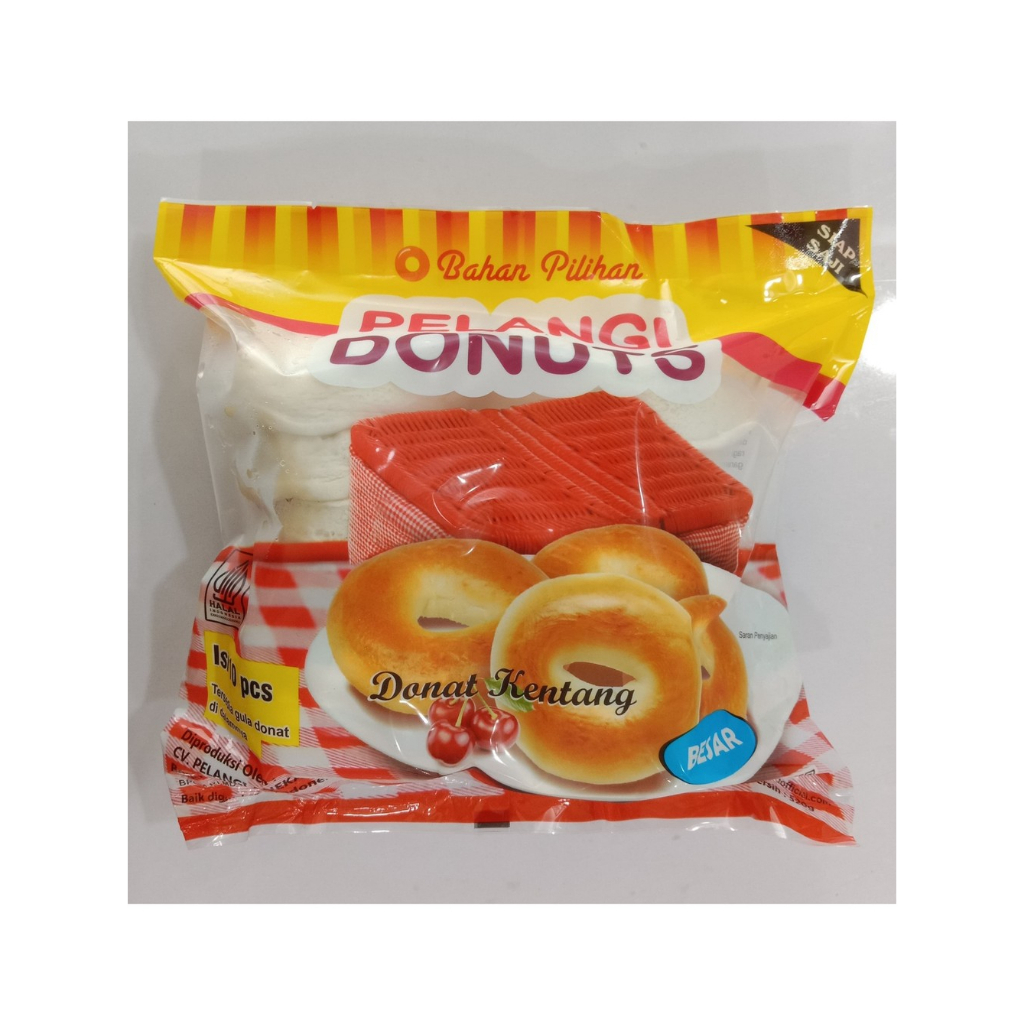 

PELANGI DONAT ISI 10 PCS